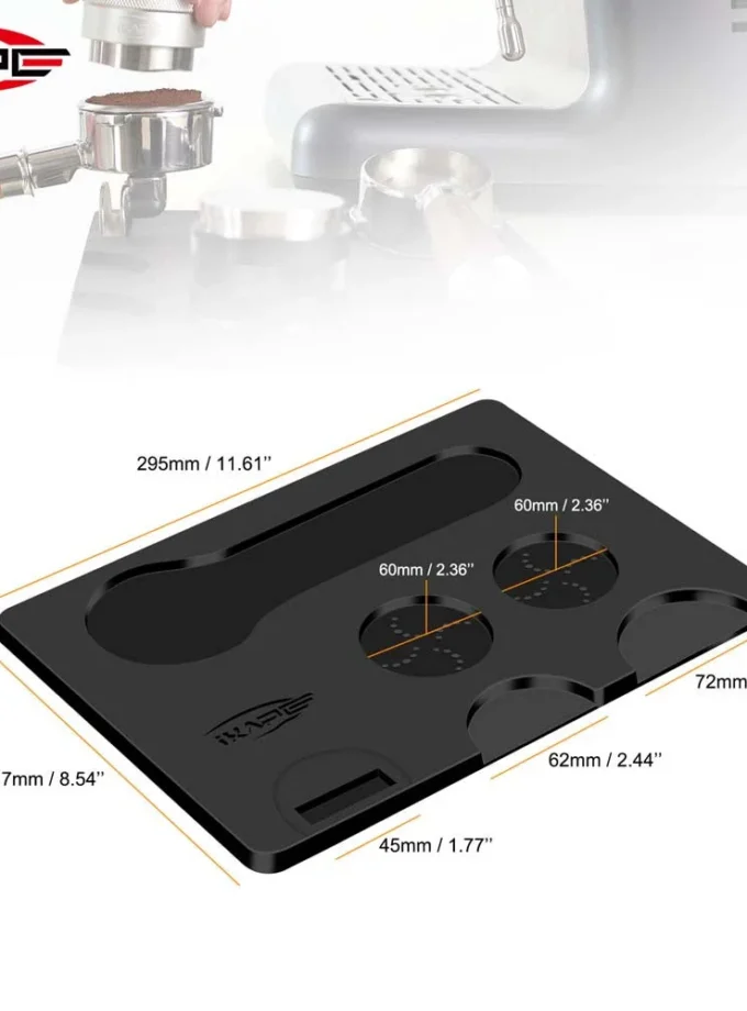 IKAPE Coffee Tamper Station Silicone Mat
