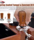 IKAPE wooden handle tamper