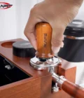 IKAPE wooden handle tamper