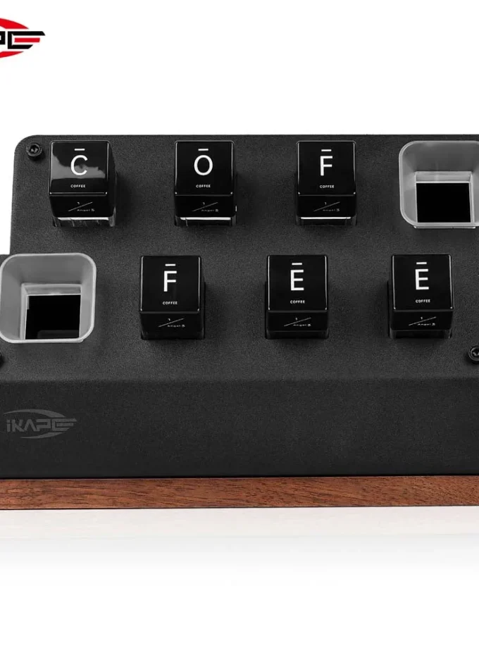 IKAPE Coffee Bean Cellars Upright Hopper Stand (6 Tubes)