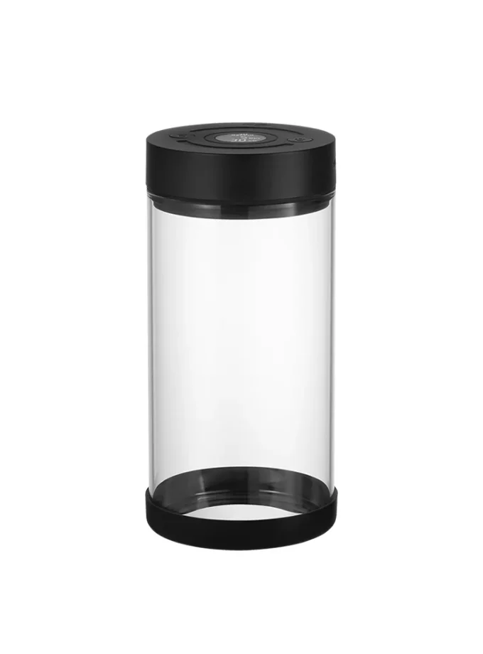IKAPE Electric Vacuum Coffee Bean Canister with Display