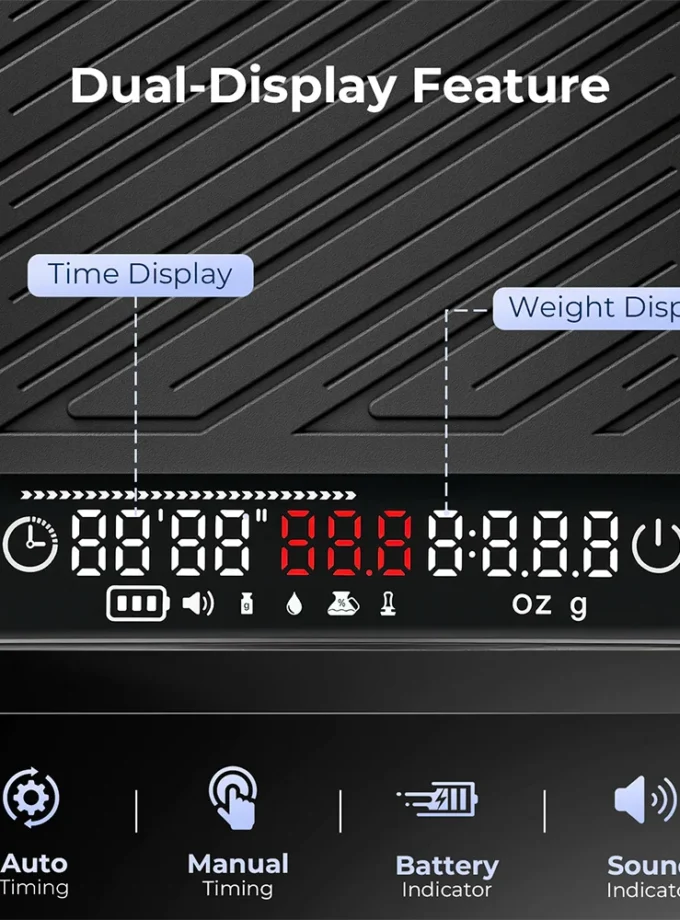 IKAPE SC35 Mini Smart Electronic Espresso Coffee Scale