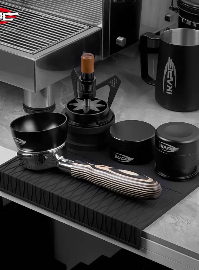 IKAPE V2 Espresso Coffee Tamper Mat (Silicone)