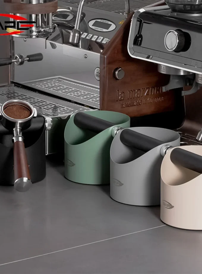 IKAPE Espresso Knock Box for Coffee Grounds