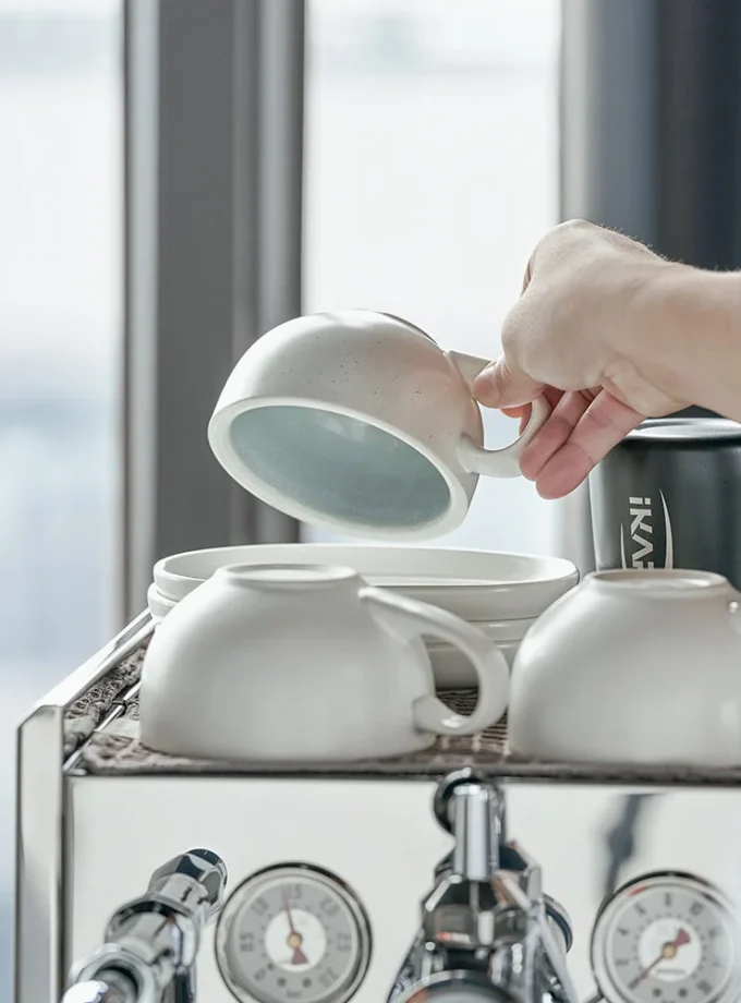 IKAPE Espresso Latte Cup 300ml — Porcelain Stoneware