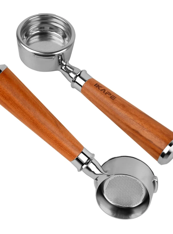 IKAPE Bottomless Portafilter (51/54/58mm Espresso Machines)