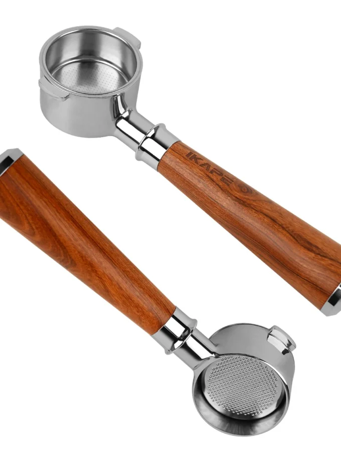 IKAPE Bottomless Portafilter (51/54/58mm Espresso Machines)