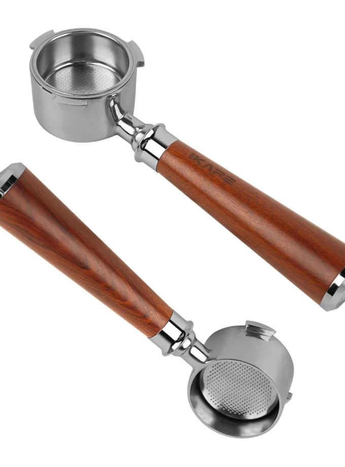 IKAPE Bottomless Portafilter (51/54/58mm Espresso Machines)