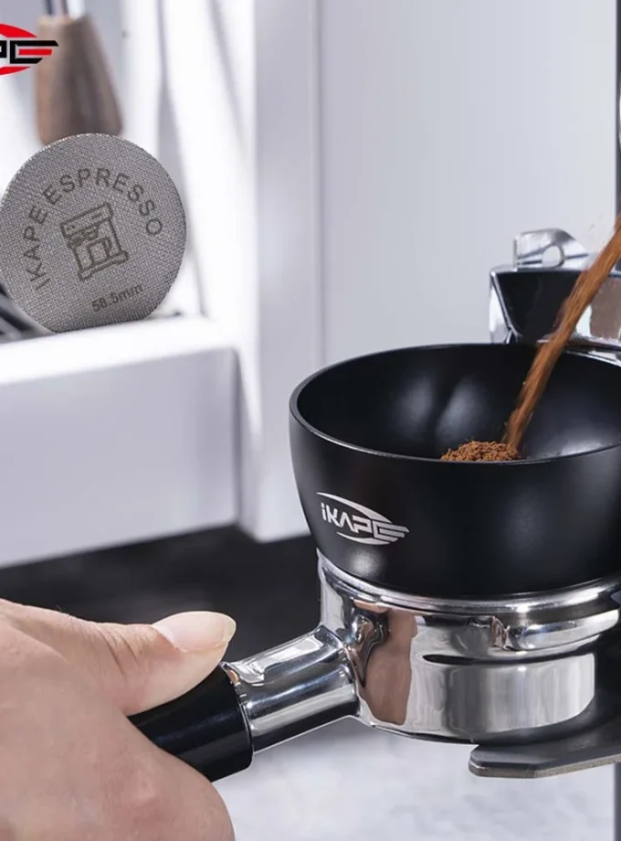 IKAPE Magnetic Dosing Funnel with Puck Screen (51/54/58mm)