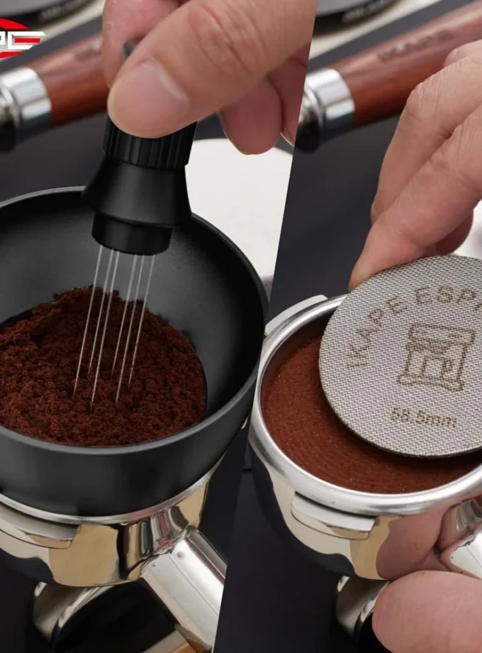 IKAPE Magnetic Dosing Funnel with Puck Screen (51/54/58mm)