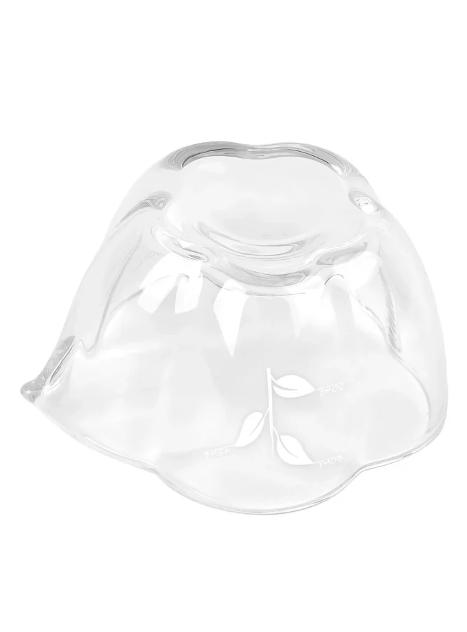 IKAPE Espresso Measuring Cup Glass Petal Edition