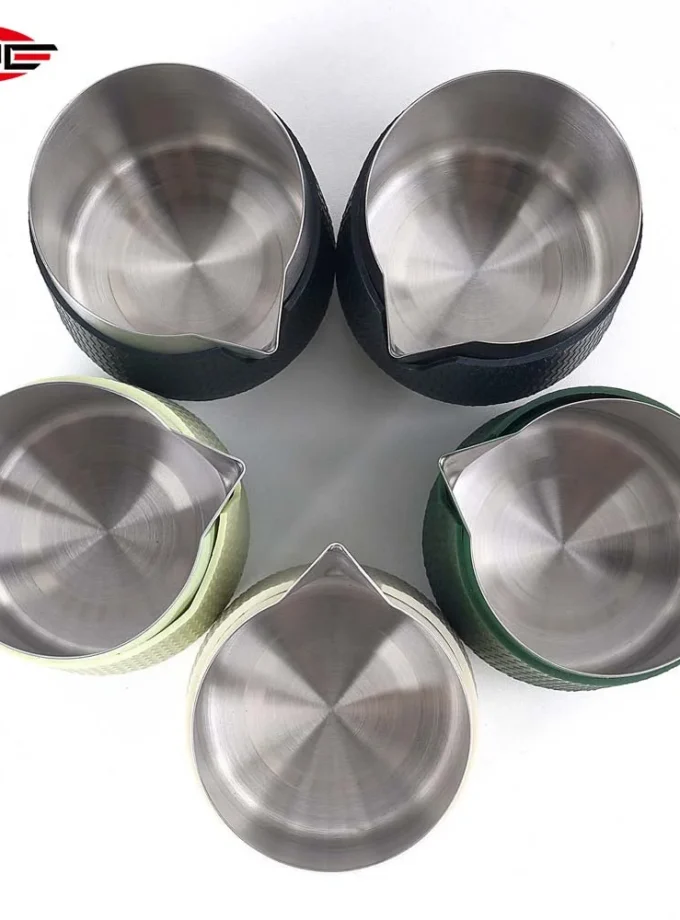 IKAPE Handleless Milk Frothing Pitcher (500/600ml)