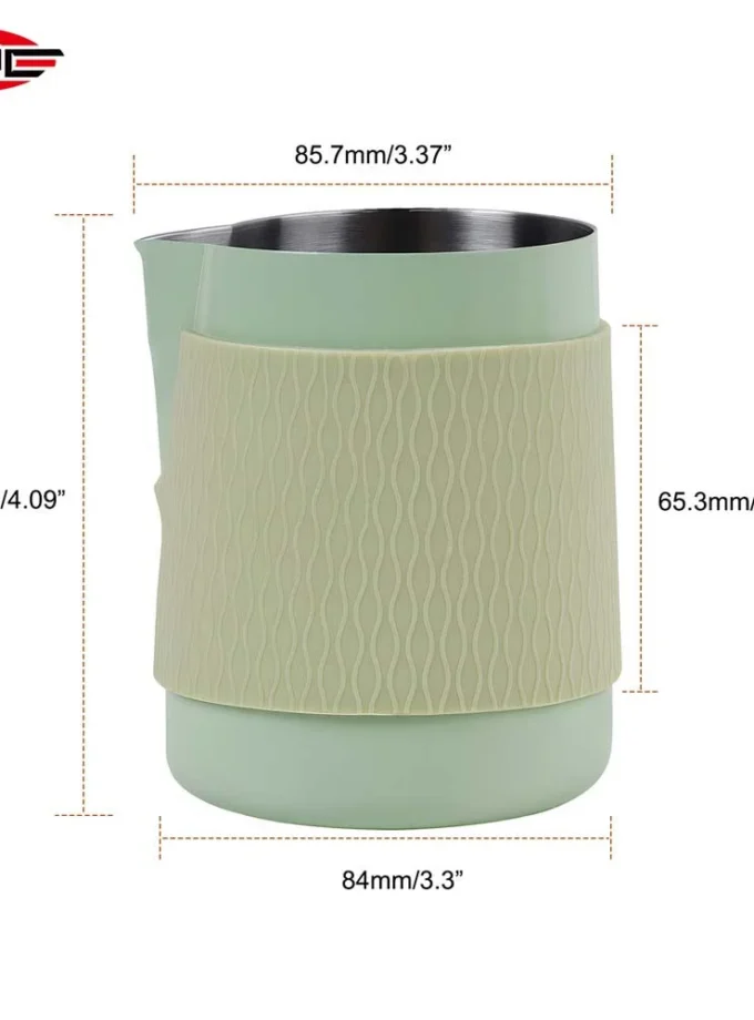 IKAPE Handleless Milk Frothing Pitcher (500/600ml)