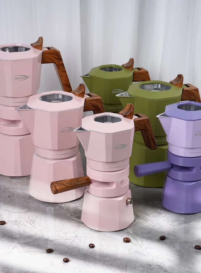 IKAPE Espresso Moka Pot (2 & 4 Shot)