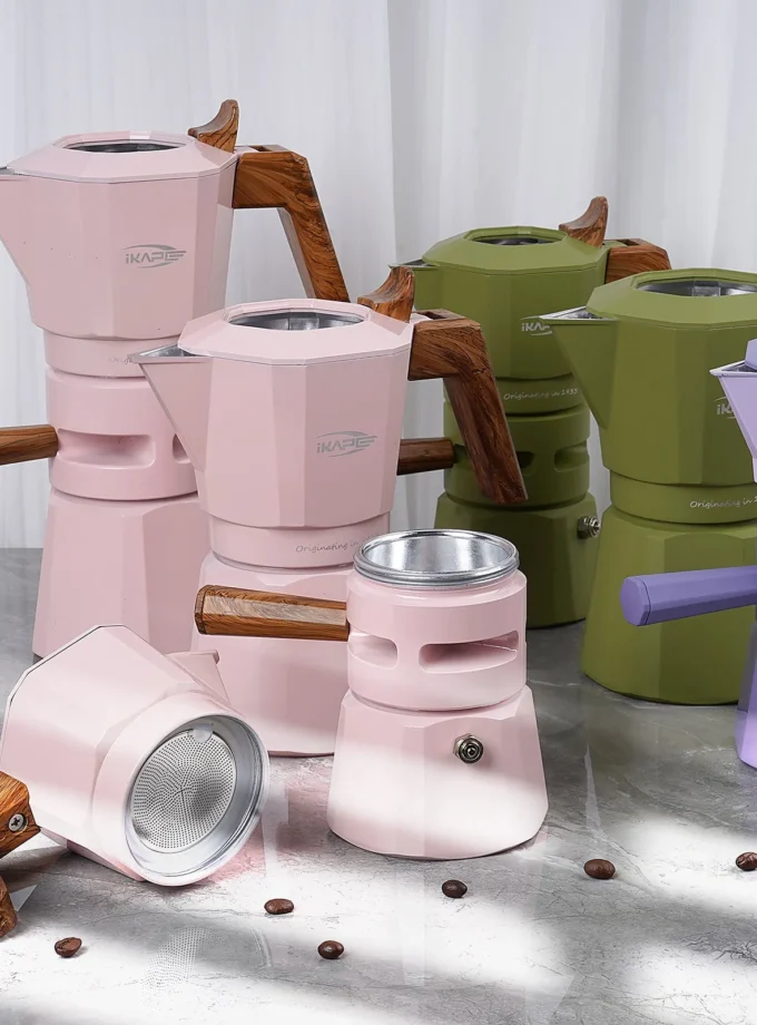 IKAPE Espresso Moka Pot (2 & 4 Shot)