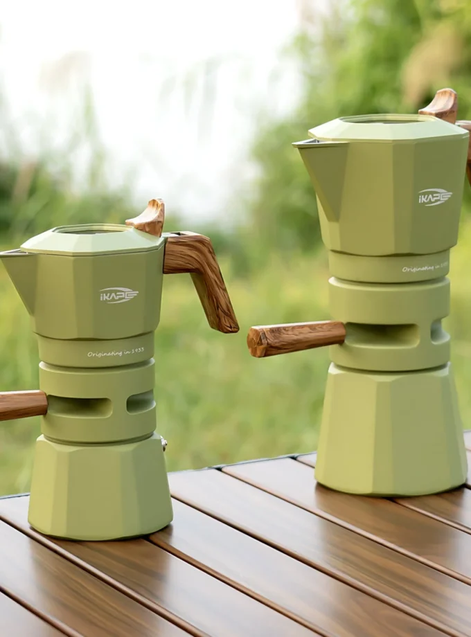 IKAPE Espresso Moka Pot (2 & 4 Shot)