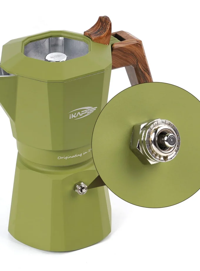 IKAPE Espresso Moka Pot (2 & 4 Shot)