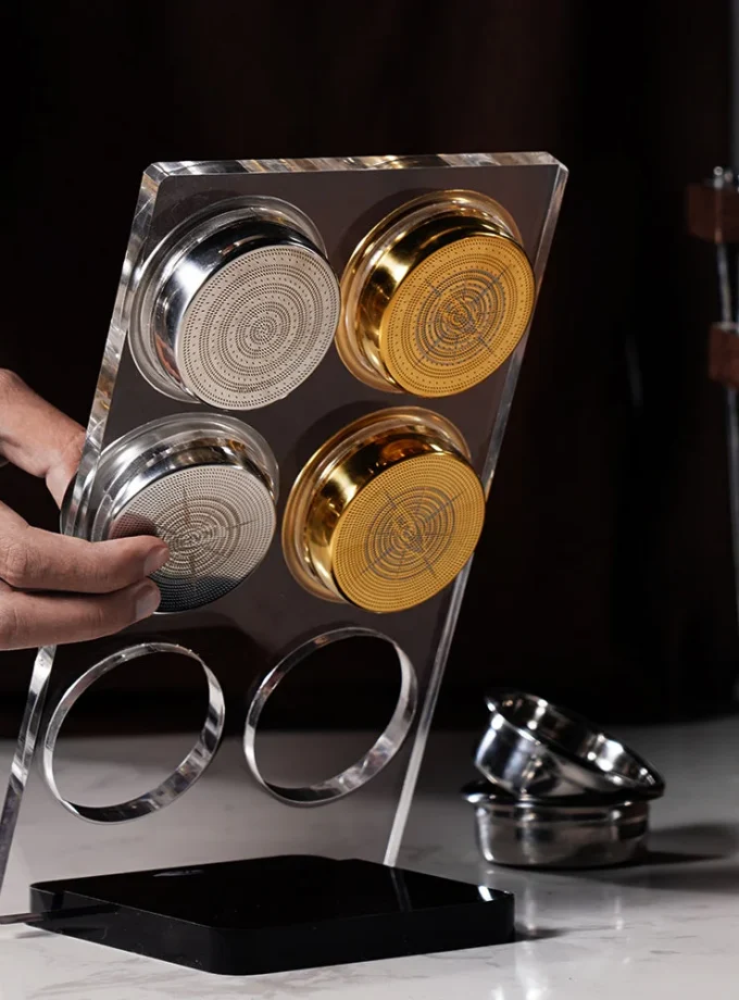 IKAPE Espresso Portafilter Basket Display Stand (54/58mm)