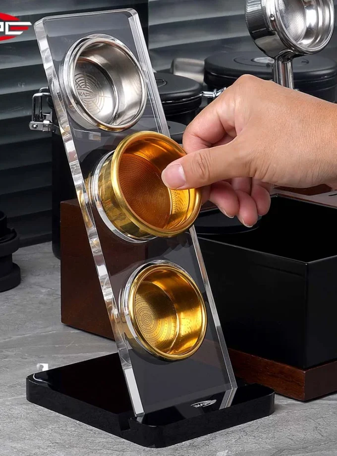 IKAPE Espresso Portafilter Basket Display Stand (54/58mm)