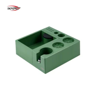 IKAPE ABS V2 Espresso Knock Box (51/54/58mm) — Dark Green