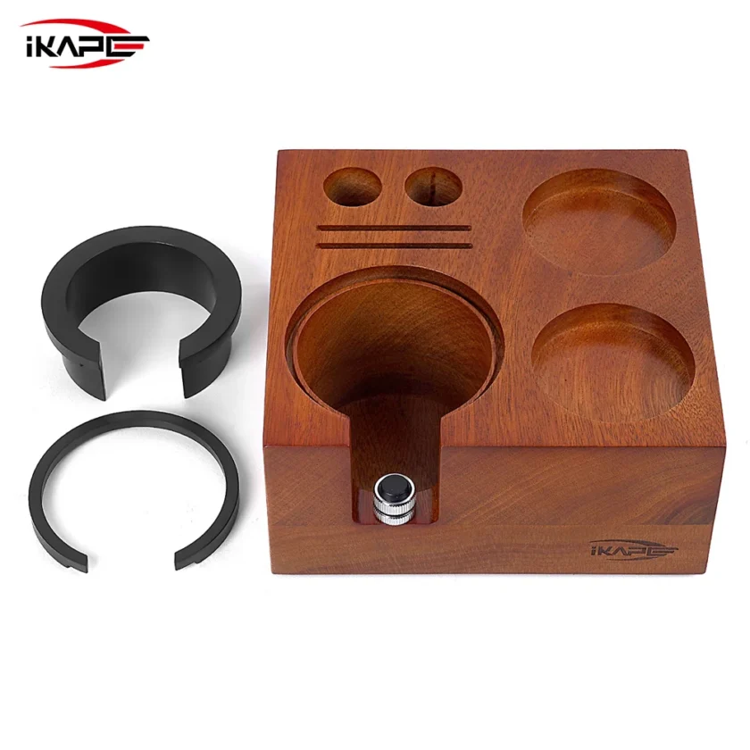 IKAPE wooden tamper station