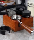 IKAPE wooden tamper station