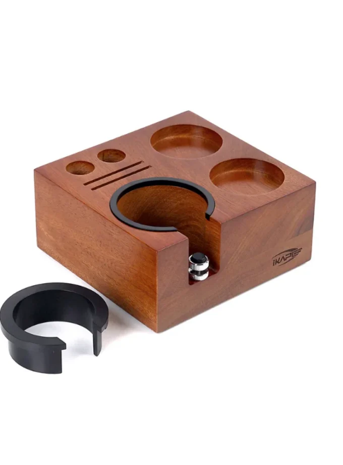 IKAPE wooden tamper station