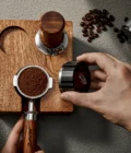IKAPE wooden tamper station