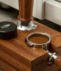 IKAPE wooden tamper station