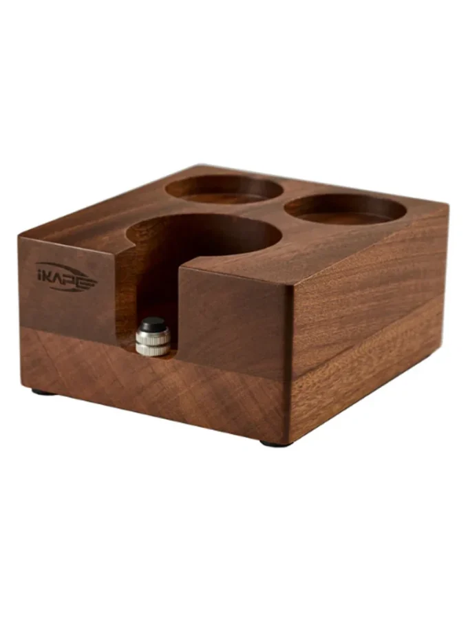 IKAPE wooden tamper station