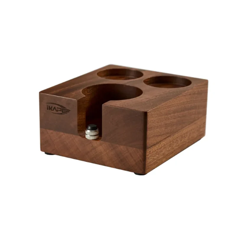 IKAPE wooden tamper station