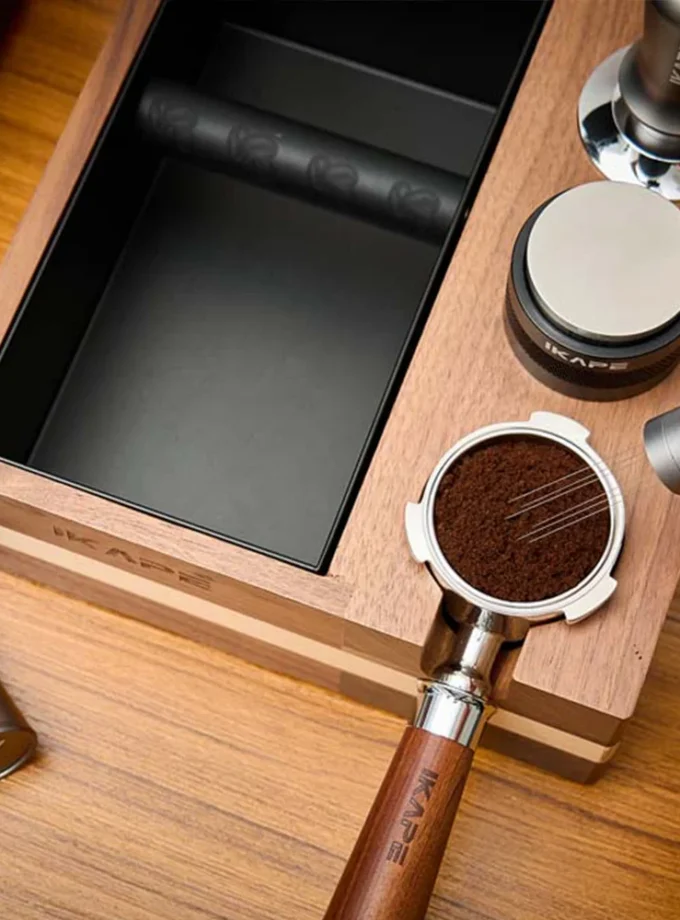 IKAPE Espresso V1 Knock Box & Accessories Organizer