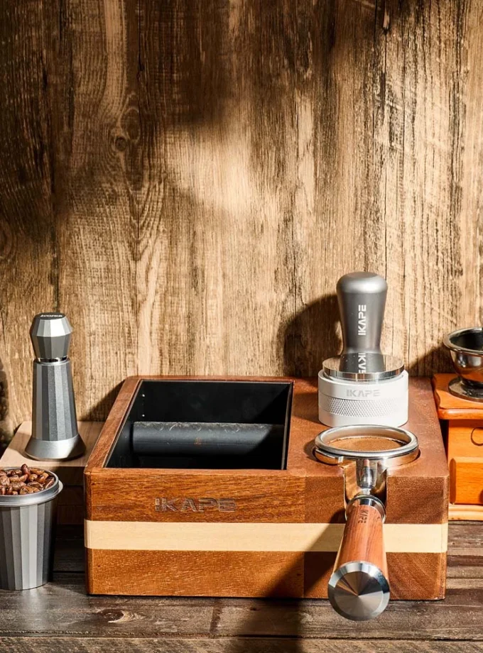 IKAPE Espresso V1 Knock Box & Accessories Organizer