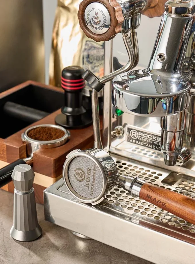 IKAPE Espresso V1 Knock Box & Accessories Organizer