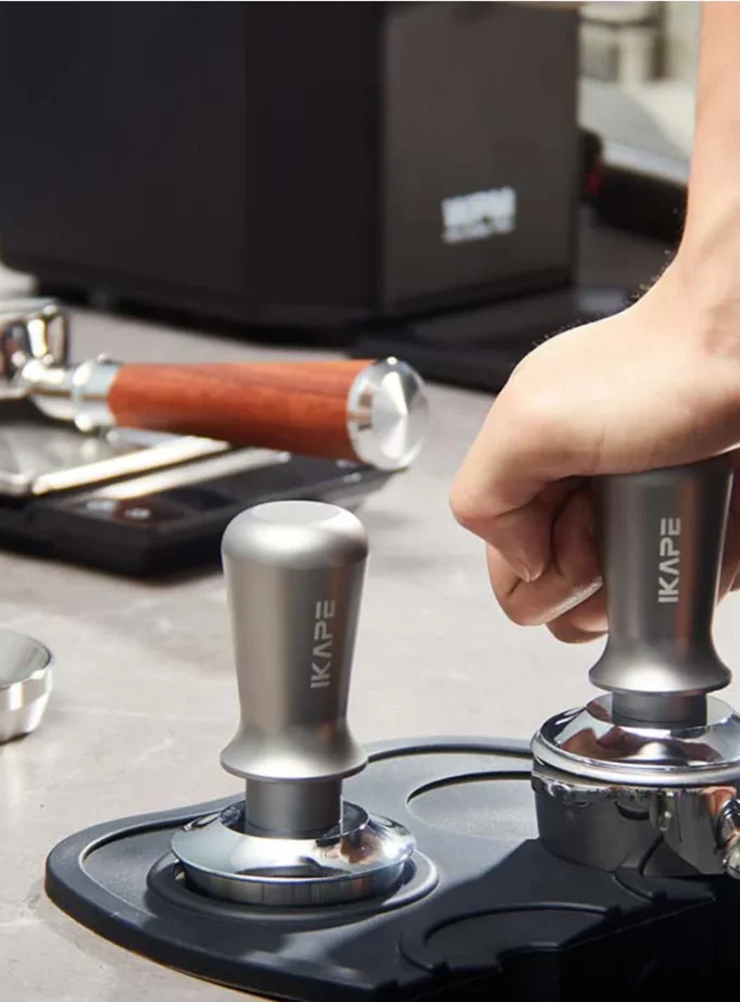 IKAPE V3 Spring Loaded Calibrated Espresso Tamper (45.5-58.35mm)