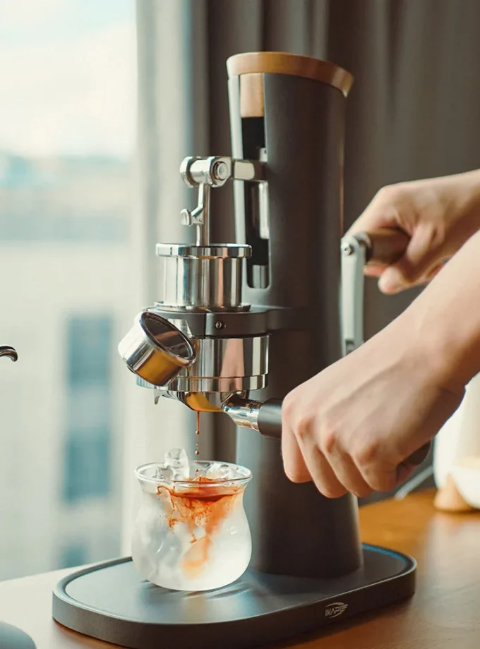 IKAPE Alkaid Hand-Cranked Manual Espresso Machine