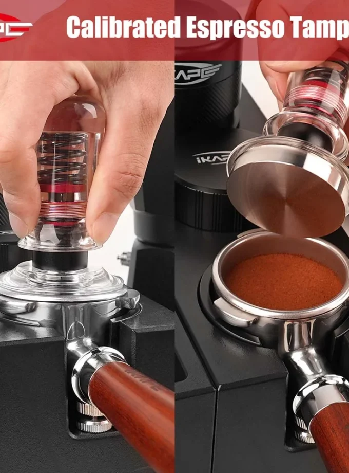 IKAPE V3 Transparent Handle Calibrated Tamper (51/53.3mm)