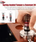 IKAPE transparent handle tamper