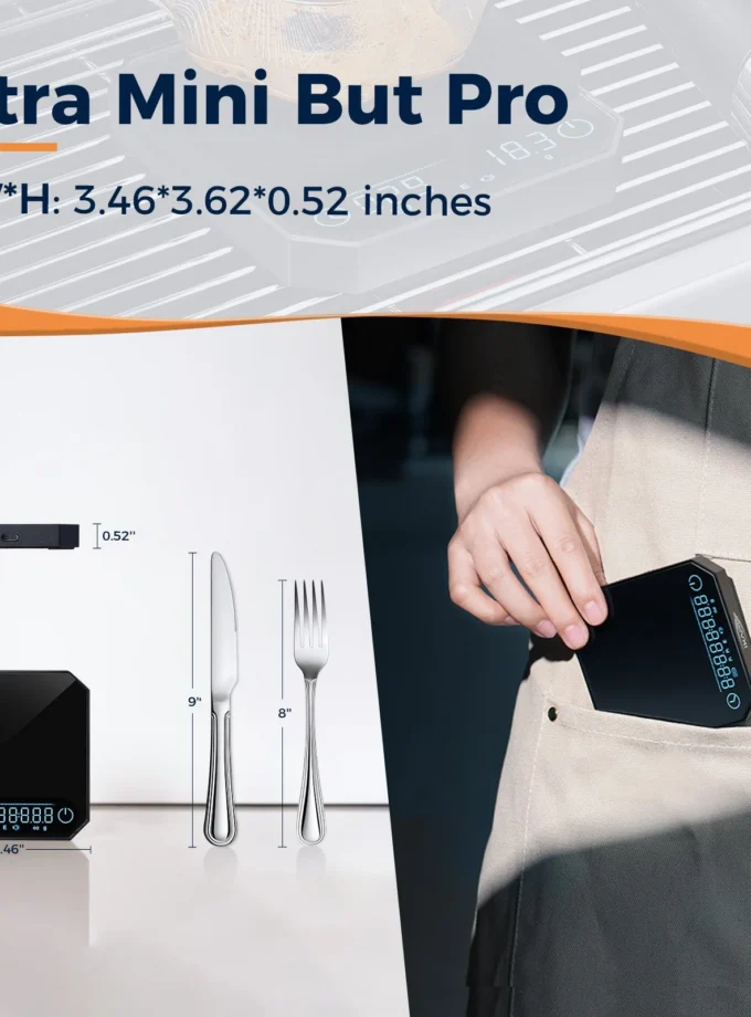 IKAPE Metal Smart Palm Electronic Coffee Scale V3