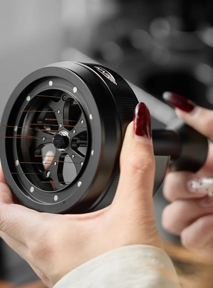 IKAPE One-Press Spring-Back Espresso WDT Tool (51/54/58mm)