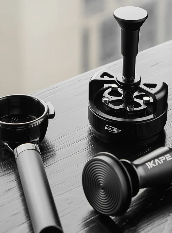 IKAPE One-Press Spring-Back Espresso WDT Tool (51/54/58mm)