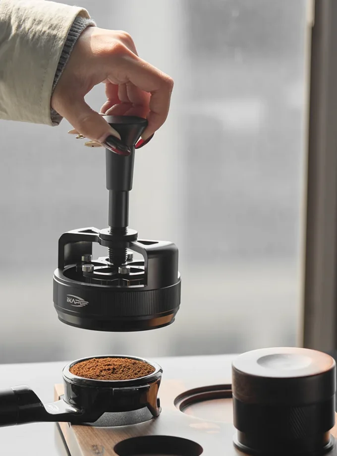 IKAPE One-Press Spring-Back Espresso WDT Tool (51/54/58mm)