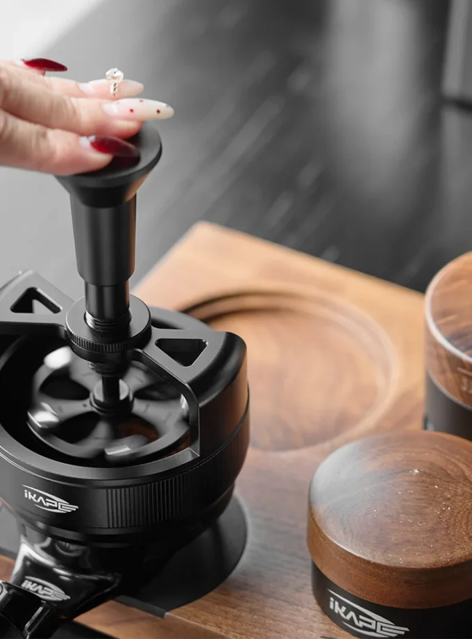 IKAPE One-Press Spring-Back Espresso WDT Tool (51/54/58mm)