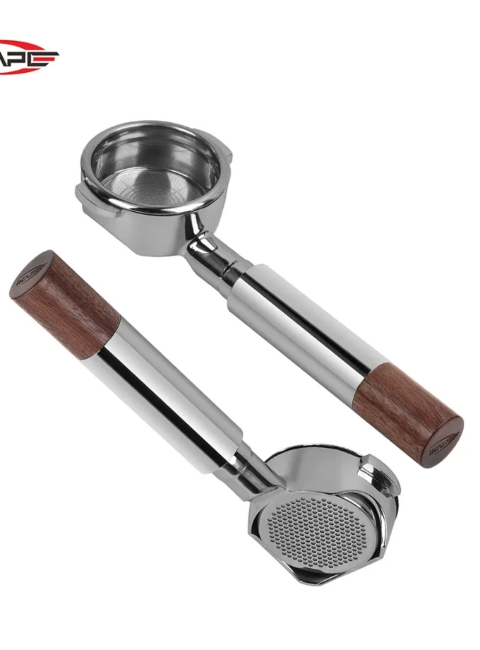 IKAPE Openwork Bottomless Portafilter with Precision Basket