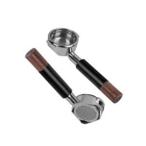 IKAPE Openwork Bottomless Portafilter with Precision Basket