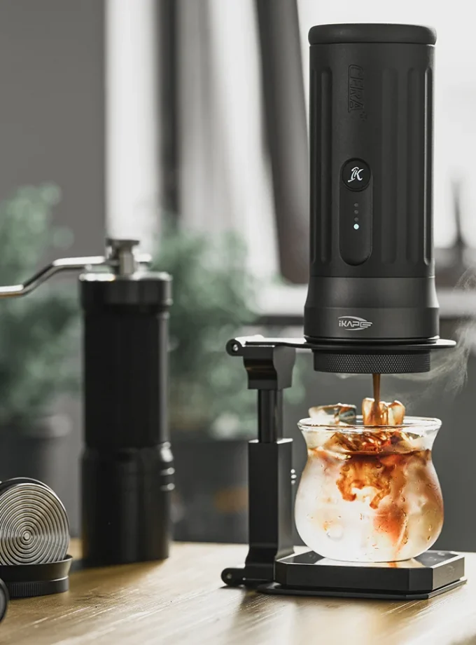 IKAPE Folding Stand for Portable Coffee Makers