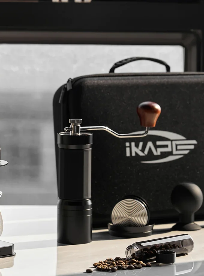 IKAPE Folding Stand for Portable Coffee Makers