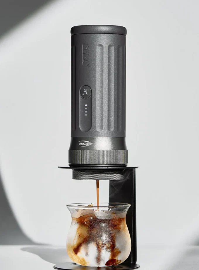IKAPE Kapo K2 Pro Portable Espresso Maker (58mm) with Stand