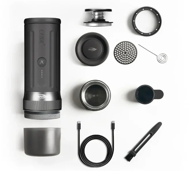 IKAPE Kapo K2 Portable Espresso Maker (51mm) with Stand