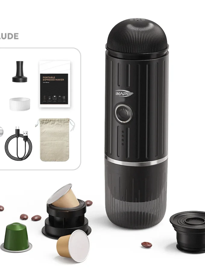 IKAPE Portable Electric Espresso Machine — Hot & Cold